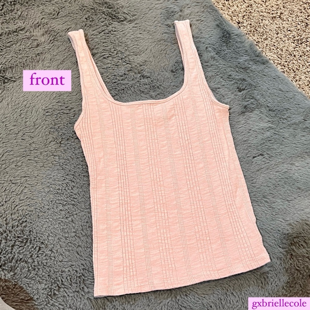 XS American Eagle Tank Top in Light Pink